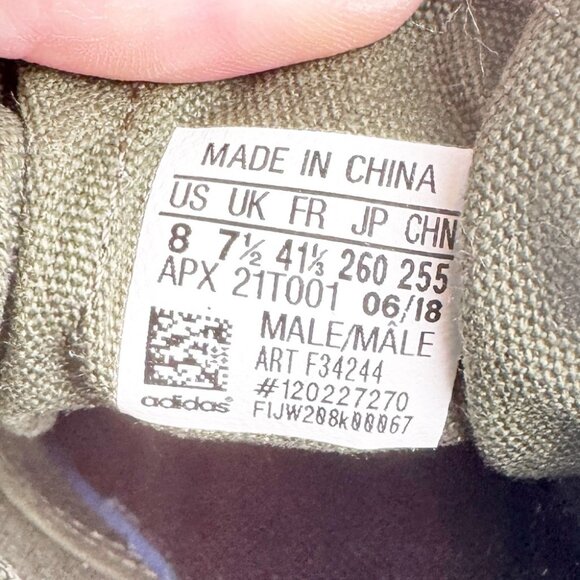 ADIDAS Raf Simons X Detroit Runner Olive Size 8 men’s - Picture 9 of 10